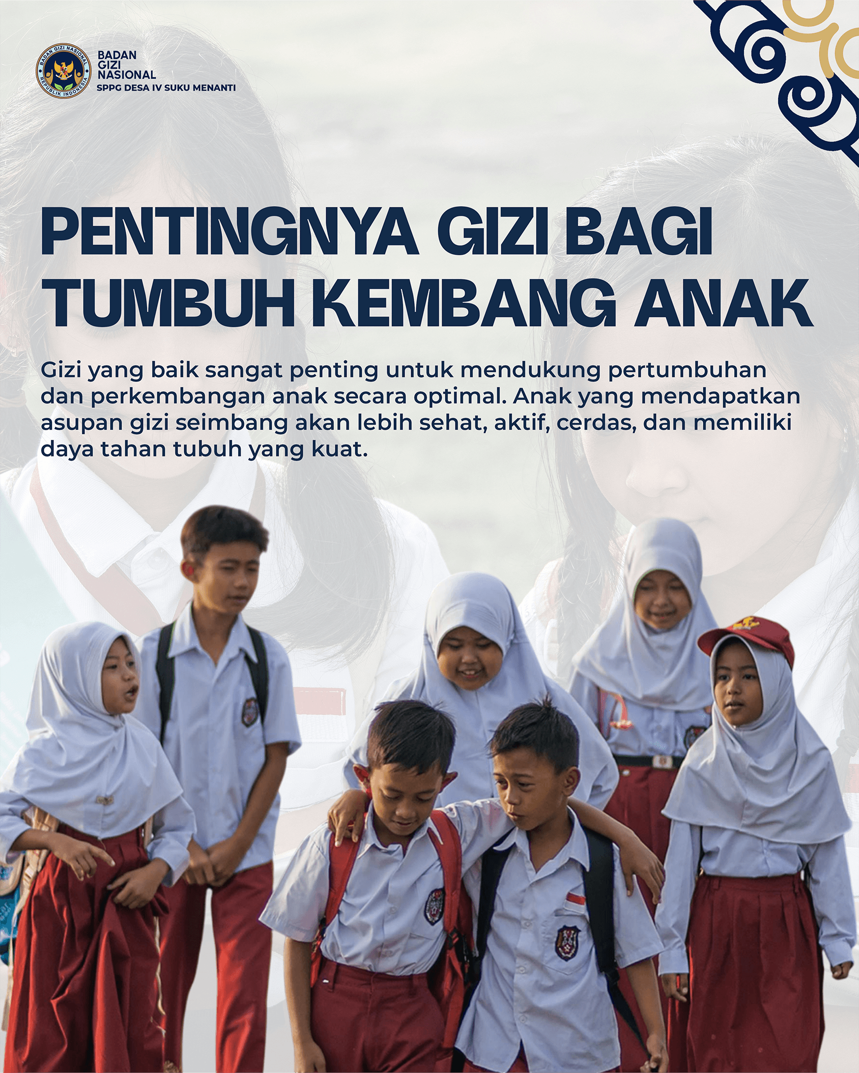 Pentingnya Gizi Untuk Tumbuh Kembang Anak